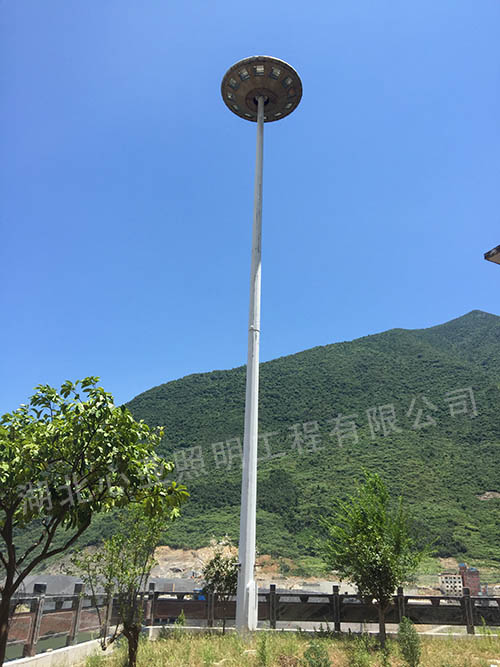 兴山县峡口旅游码头高杆灯完成图